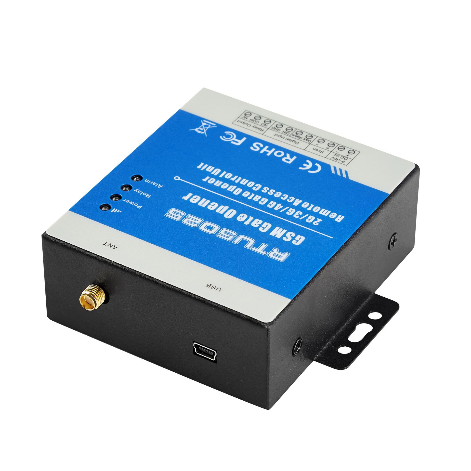 gsm 门禁控制器手机开门器无线远程控制rtu5025