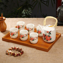 竹制托盘厂家日式茶室茶盘长方形家用收纳茶水面包端菜竹木托盘