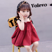夏季女宝宝婴儿吊带短裙韩版女童可爱公主裙儿童裙子连衣裙童装