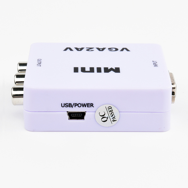 Cross-Border Hd Vga to Av Video Converter Vga to Av Rca Computer to TV Pc to TV