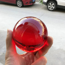 K9水晶球彩色水晶球办公室摆件生日礼物水晶玻璃工艺品摆件