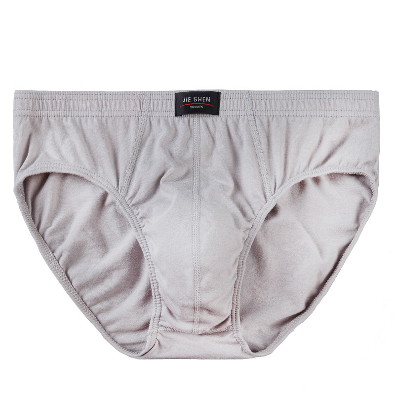 Factory Wholesale Middle-Aged and Elderly Cotton Underwear Men's Underwear Breathable Briefs Large Size Fat Guy Mid Waist Underwear