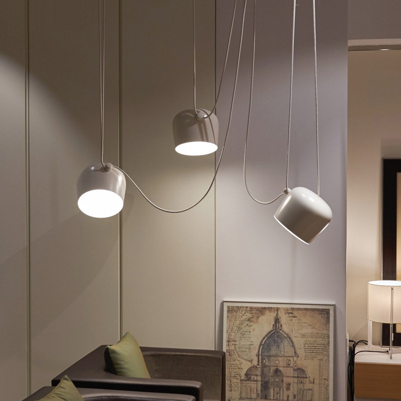北欧餐厅吊灯三头灯具客厅后现代简约卧室吧台创意个性艺术工业风