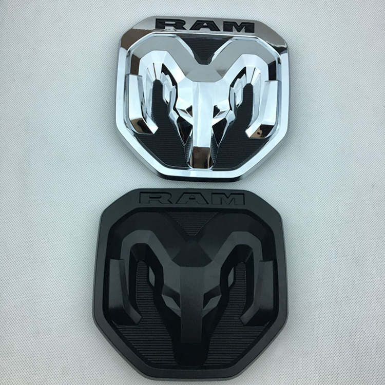 适用于2019款道奇公羊皮卡ram1500车标 改装标 公羊后尾箱车贴标
