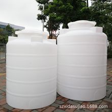 厂家批发污水收纳塑料吨桶 3000 L圆形塑胶桶 耐酸碱塑料水塔