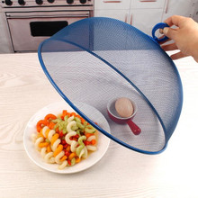 不锈钢多规格菜盖 厨房家用防爬虫食物罩 加厚塑料餐桌水果遮菜盖