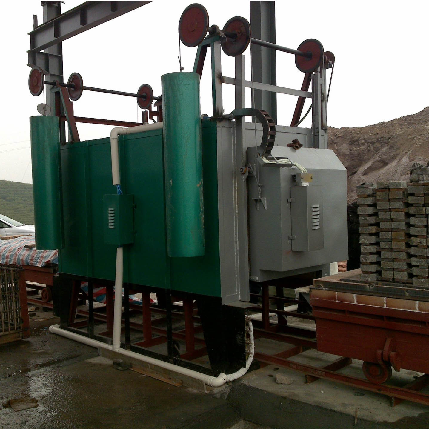 工业炉厂家按需制造rt2系列台车式回火电阻炉