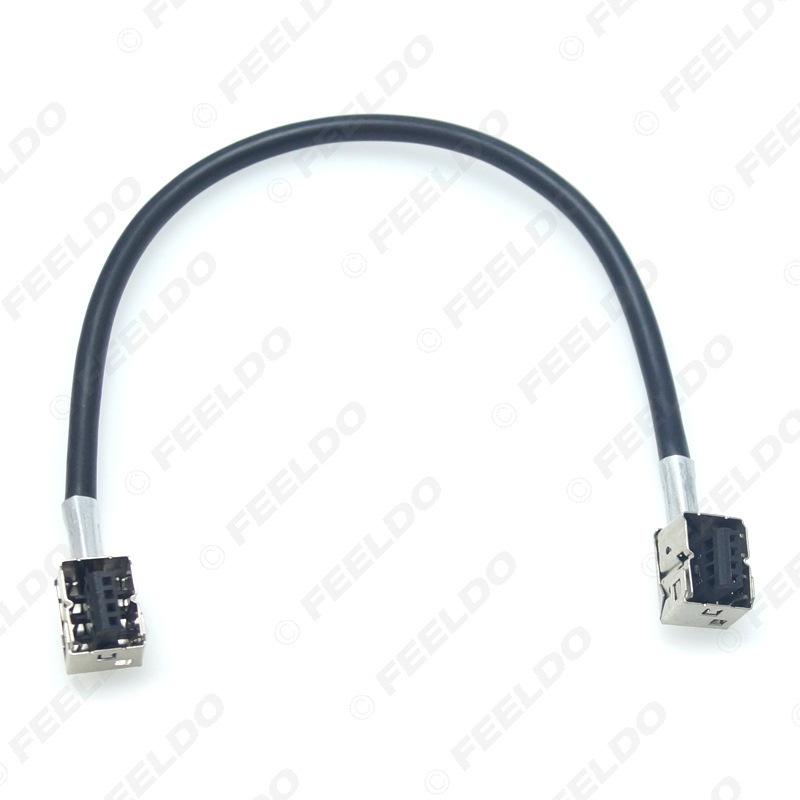 汽车hid工作灯线束适用三菱d3系列安定器高压线d3s d3r d3c转接线