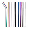 Factory wholesale 304 Stainless steel straw Metal Drinks Cocktail tea with milk silica gel suit tea with milk Dedicated straw Factory wholesale 304 Stainless steel straw Metal Drinks Cocktail tea with milk silica gel suit tea with milk Dedicated straw