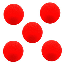红色海绵球魔幻海绵小球海绵球(单颗)魔术道具青少年玩具礼物批发