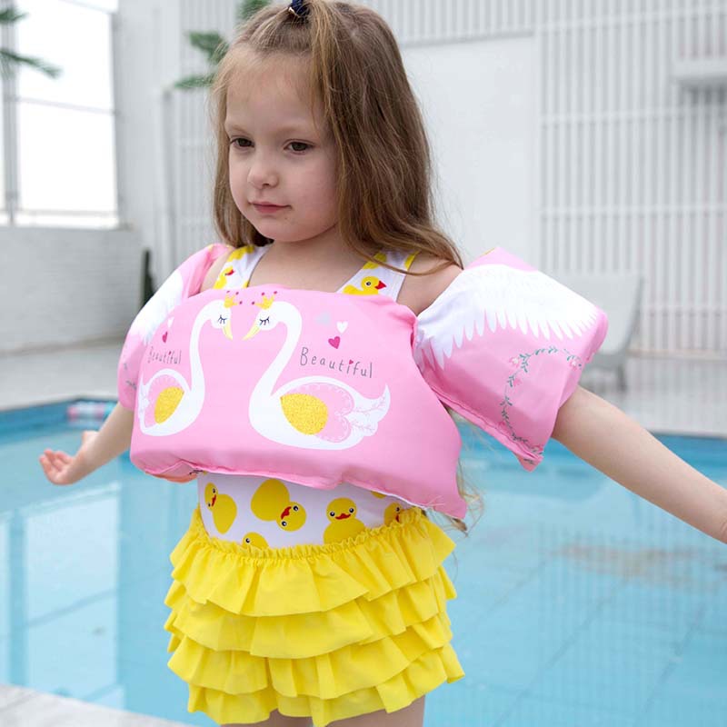 Children's Swimming Arm Ring 2-6 Years Old Baby Learning Swimming Equipment Floating Ring Water Sleeve Buoyancy Vest Life Jacket