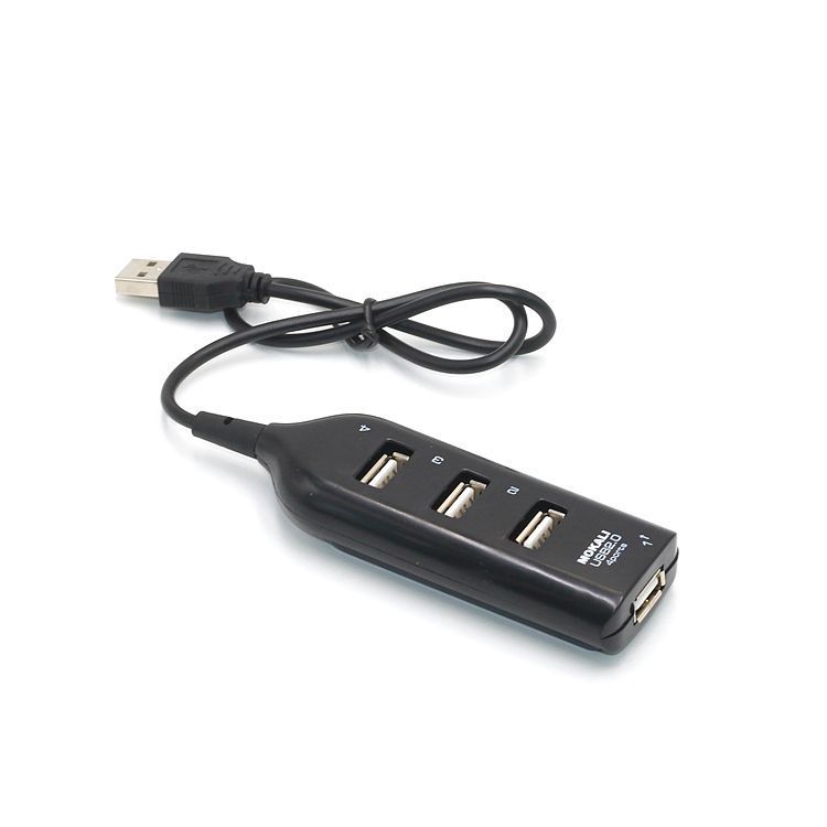 Factory Pin Power Strip-Type USB2.0 Speed Drive-Free Cable Seperater Hub Concentrator One-to-Four-Port Usbhub Docking Station