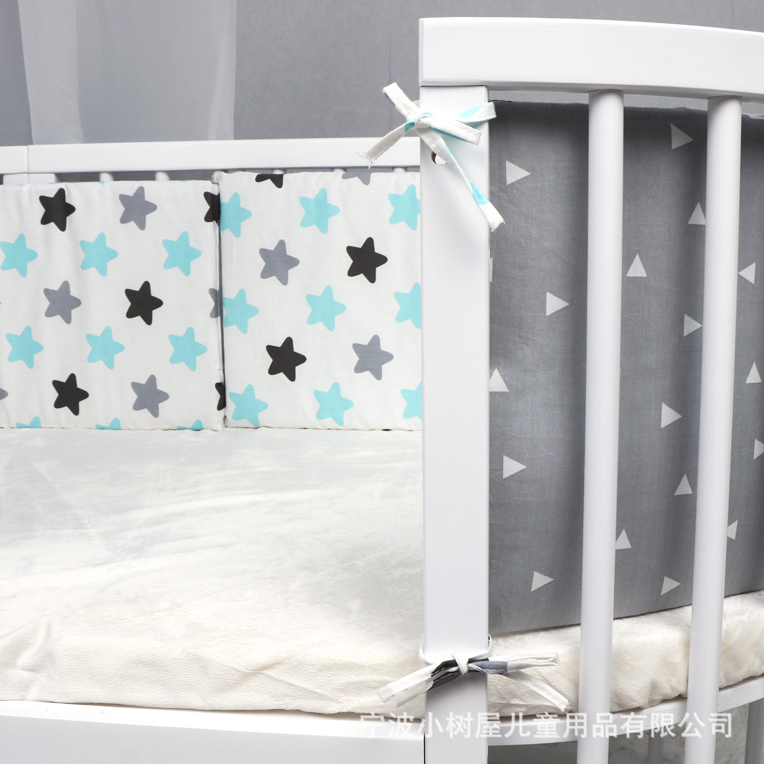 New Cross-Border Hot Sale Baby Bed Circumference Toddler Bed Guardrail Baby Anti-Collision Printed Pattern Bed Fence Wholesale