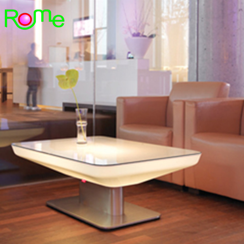 罗马LED发光茶几创意清吧咖啡厅酒吧KTV包厢茶几庭院休闲桌