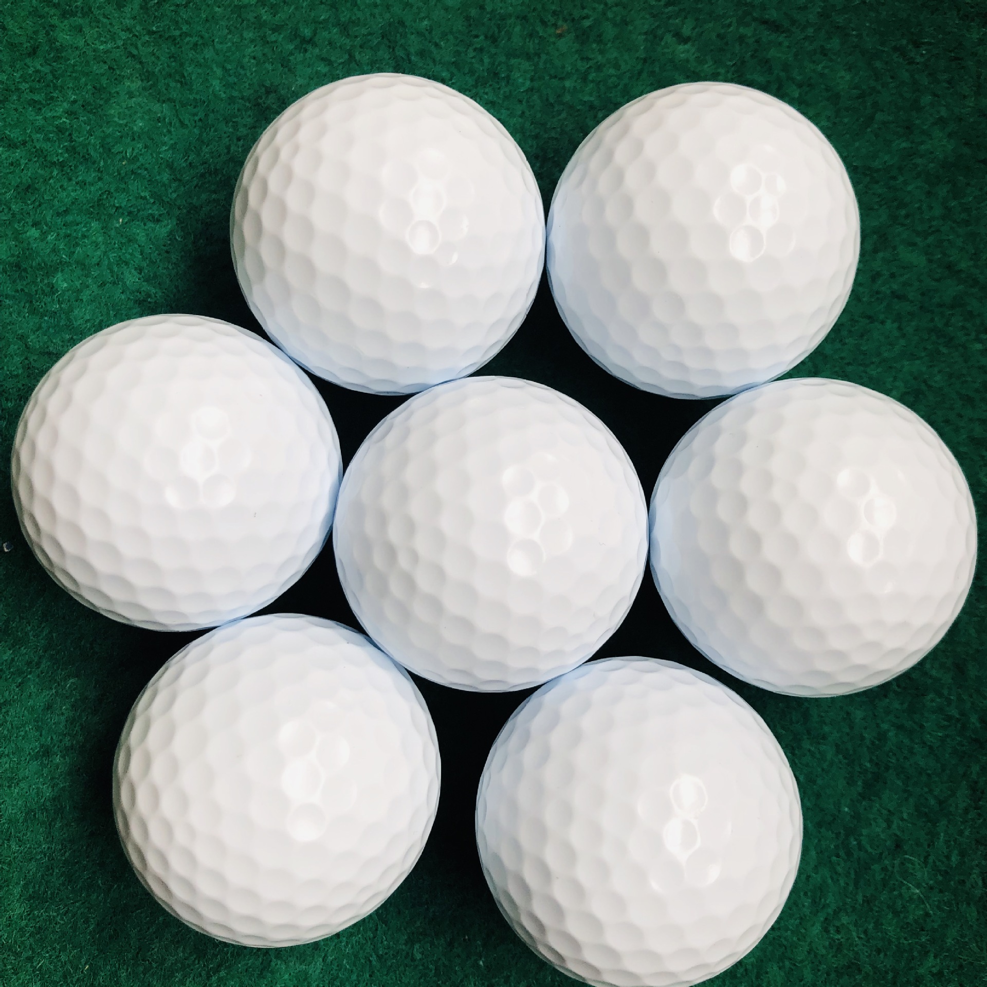 Brand New Golf Double-Layer Gift Ball Volkswagen Makes Various Colors Logo Extra High Elastic Gift Advertising Accessories