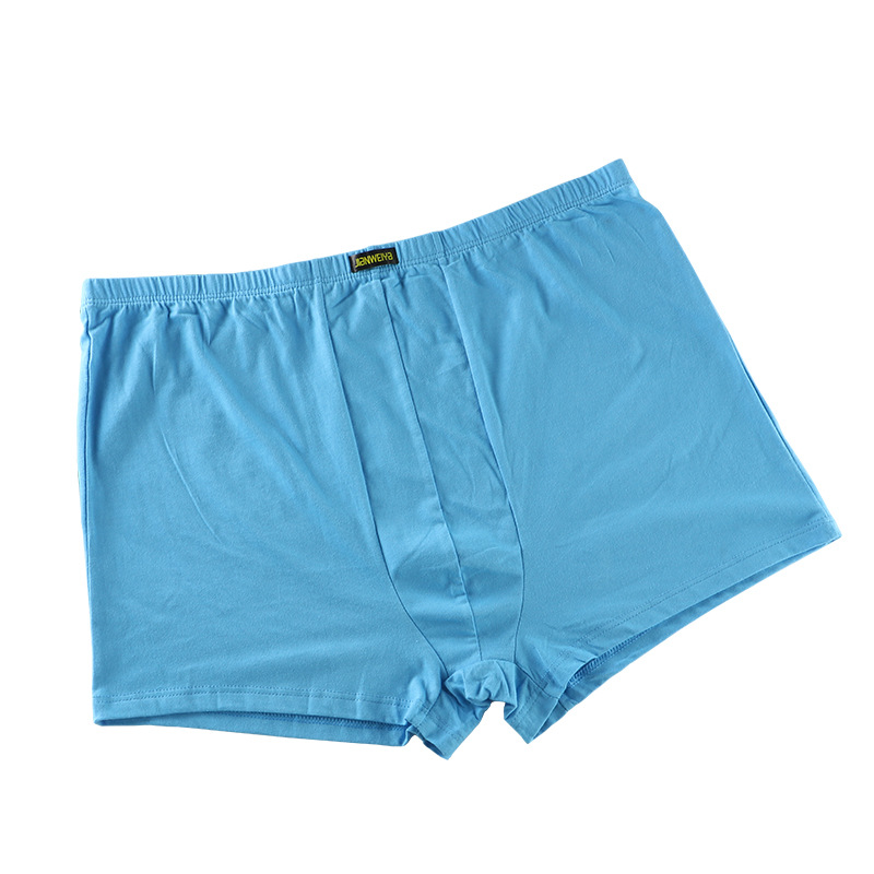 Wholesale Men's Cotton Underpants Middle-Aged and Elderly plus Size 10xl High Waist Flat-Leg Underwear 6xl Winter Warm Boxer