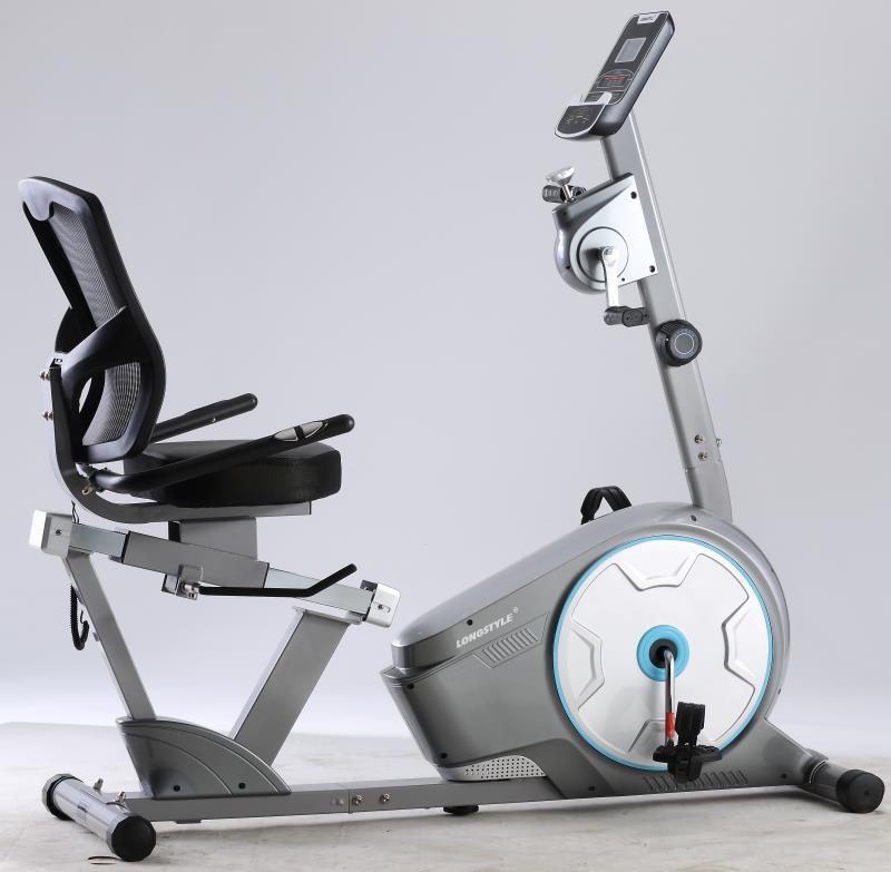 卧式功率健身车中老年人运动训练器脚踏自行车上下肢锻炼练习车