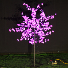 厂家批发 LED铁杆桃花树灯水果树粉色户外景观灯节日亮化灯装饰灯