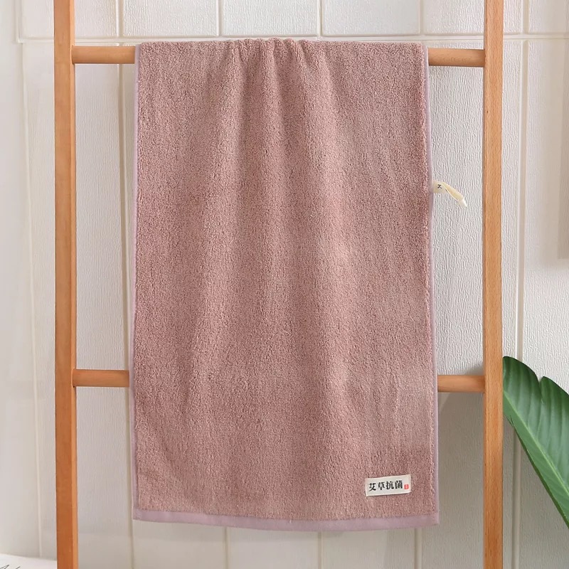 Natural Argy Wormwood Bamboo Fiber Towel Soft Absorbent Face Towel Wechat Hot-Selling Generation Hair