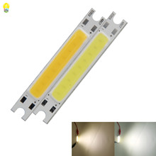 新款现货直供48*7mm COB LED面光源 3W 灯条 led灯倒装珠壁灯光源