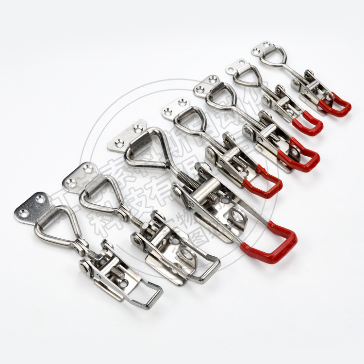 304不锈钢快速锁扣 固定卡扣工具箱搭扣箱扣锁紧器夹具sk4001/2/3