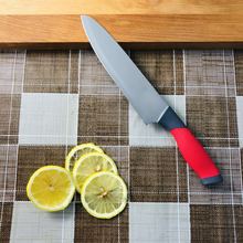 不锈钢厨师刀双色柄8寸水果刀家用厨果皮刀瓜果蔬菜刀多用削皮刀