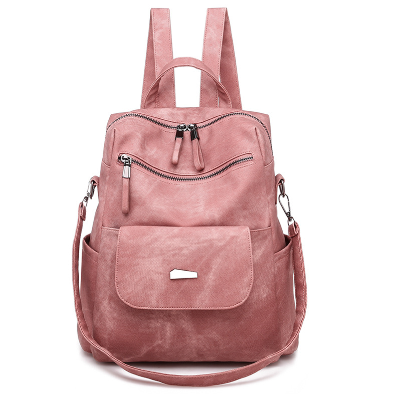 Zhen Cross-Border Backpack Female Lady Backpack Women's Backpack