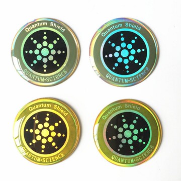 图案随意制定外贸内销负离子贴 含中文包装防波频辐射能量手机贴