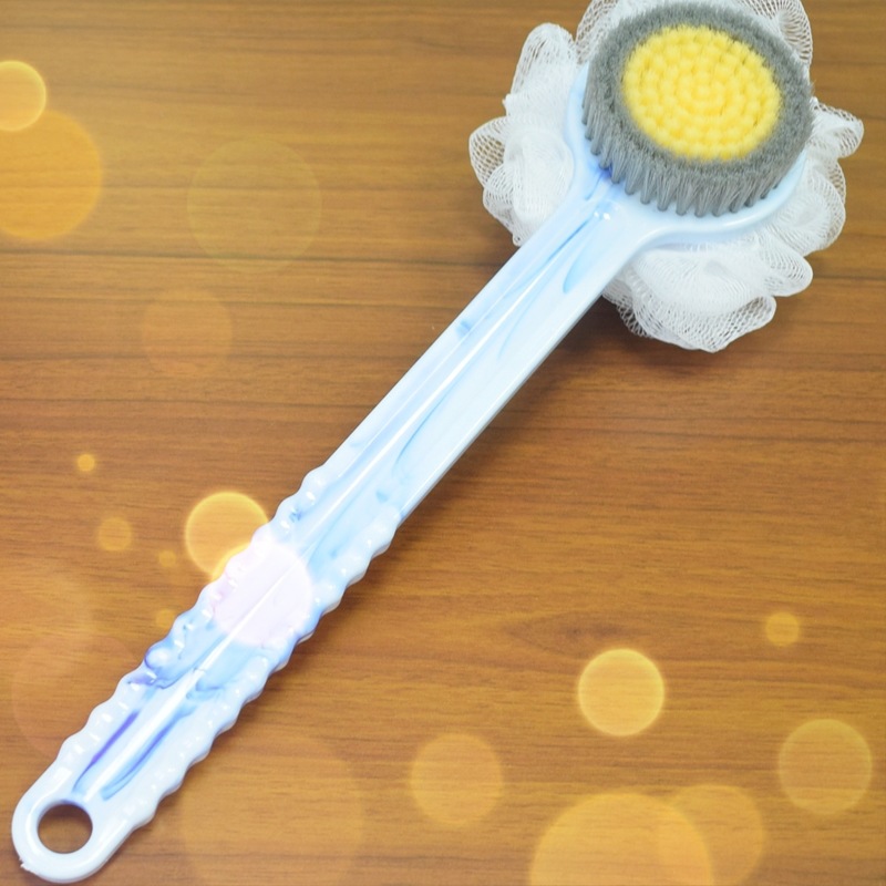 Long Handle Bath Gadget Bath Brush Bath Towel Miracle Baby Sponge Bath Brush Rubbing Gadget Bath Brush Wholesale