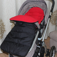 婴儿推车睡袋秋冬季防风保暖脚套宝宝伞车脚罩儿童棉坐垫通用加厚