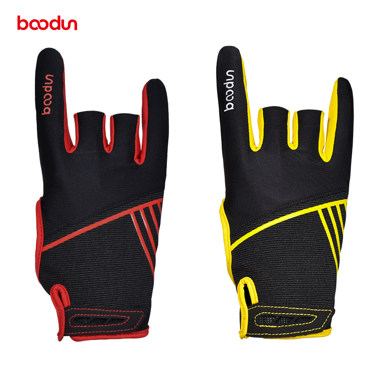 博顿跨境保龄球手套 双色可选弹力防滑硅胶潜水料保龄球用品厂家