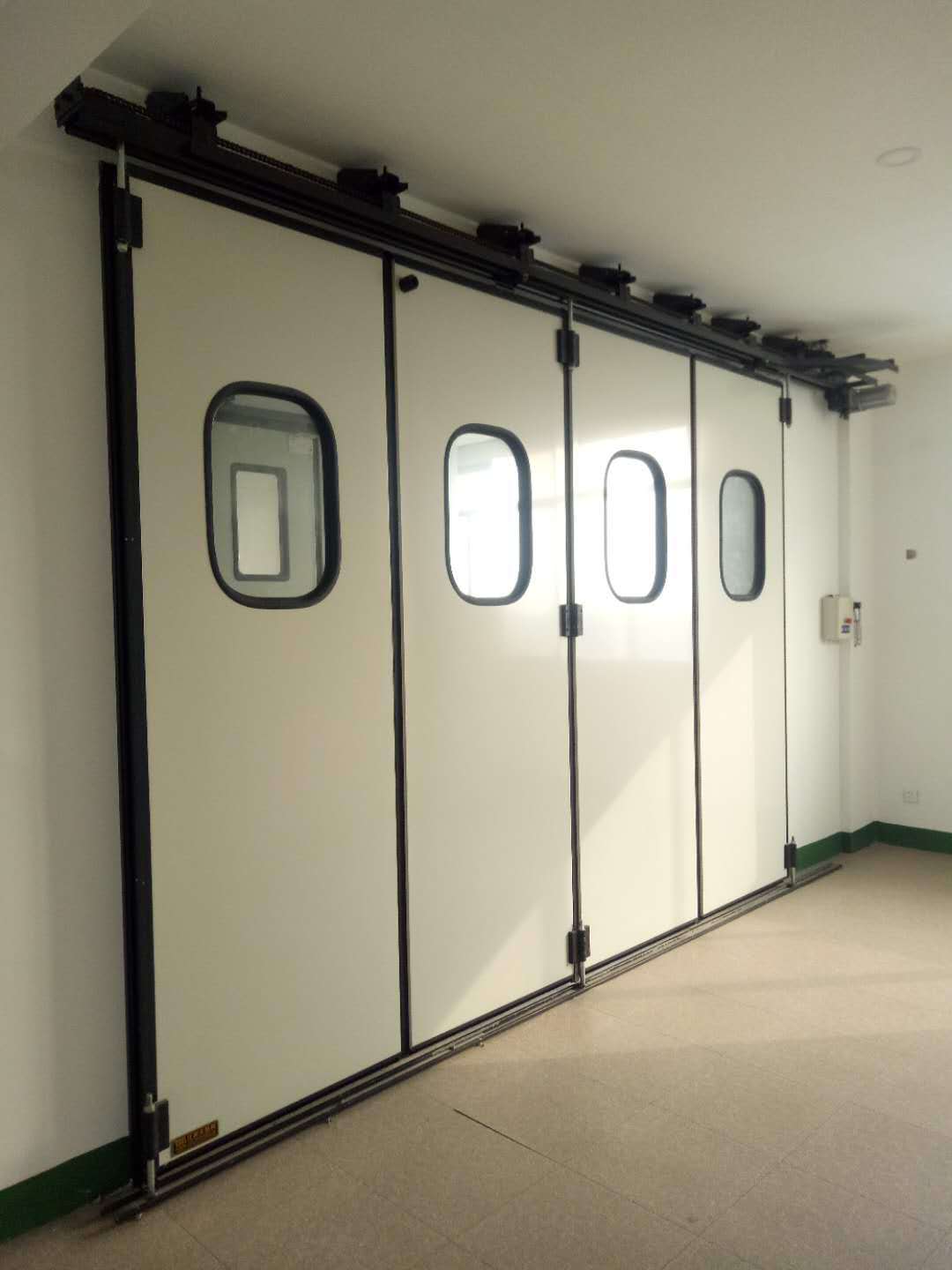 工业折叠门电动手动地铁车库消防特种门快速门厂家直销