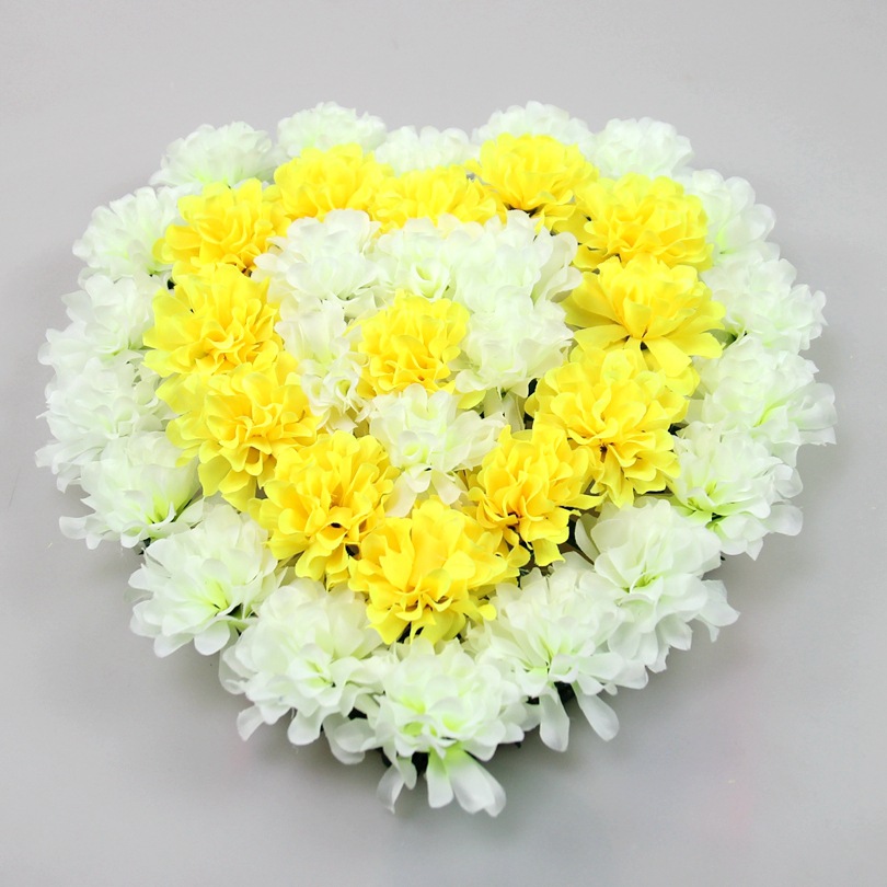 0万个仿真塑料花圈厂 45cm圆形人造娟花 清明节祭祀仿真丁香花祭奠花