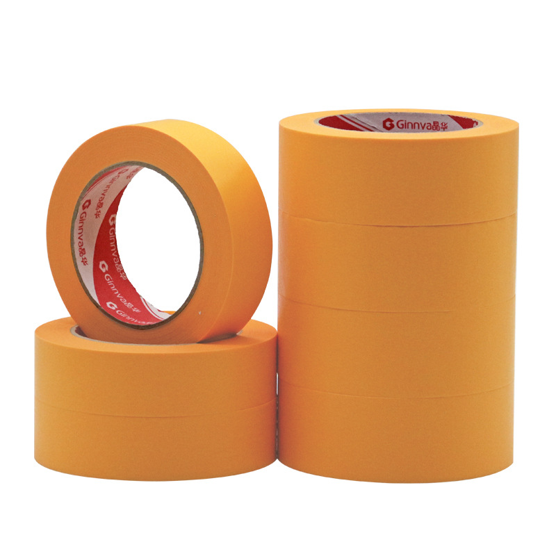 Direct Sales High Adhesive Japanese Paper Residue-Free Tape Line Splitting Tape Home Decoration Car Trimming Paint Masking Color Separation Area Paper