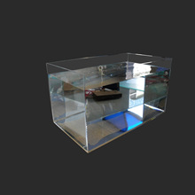 36升亚克力水柜有机玻璃水族箱方形透明水箱方形鱼缸