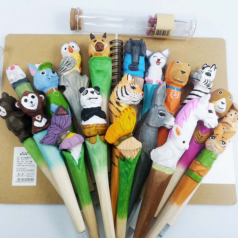 Stall Supply Stall Hot Sale Popular Stall Wholesale Stall Toys Wood-Carving Pen Stall Night Market Children's Toys