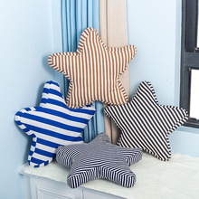地中海系列风格 帆布条纹海星 靠枕靠垫/抱枕(含芯）三款入批发