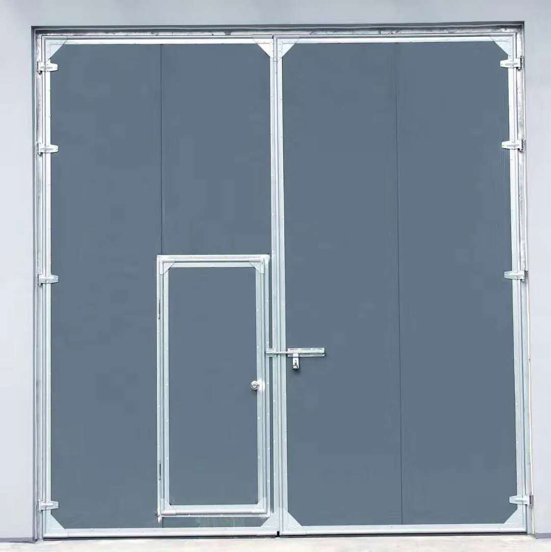 工业车间厂房复合板电动手动彩钢保温密封平开门