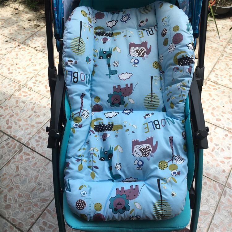 baby carriage stroller cotton cushion stroller cotton cushion rainbow cotton cushion dining chair cushion multicolor baby stroller cotton cushion