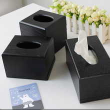 纸巾盒抽纸盒桌面餐巾纸盒面巾纸盒餐巾盒木质抽纸盒客厅