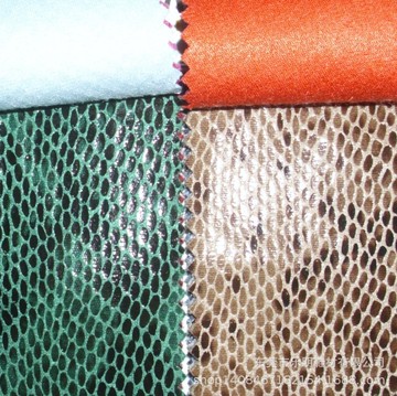 gb9013加密经编蛇纹仿皮绒麂皮绒适用鞋材服装帽业-阿里巴巴