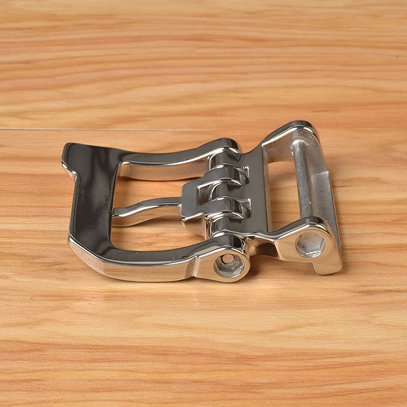 配件皮带扣卡扣青年腰带扣头皮带扣带头男青年不锈男士钢皮40mm针