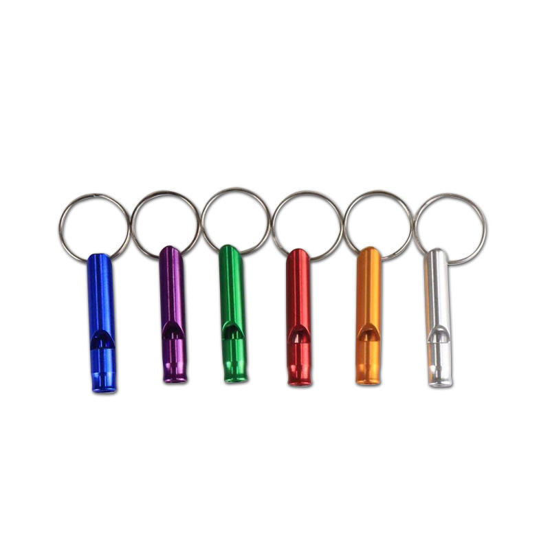 Small Size Aluminum Alloy Whistle Whistles for Life Survival Fire Fighting Whistle Training Whistle Wholesale