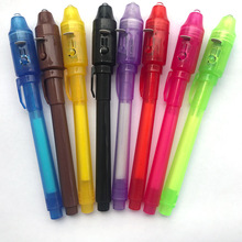 现货大头隐形荧光灯笔隐形灯笔uv紫外线验钞广告笔玩具笔