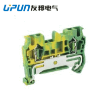 友邦电气 UJ5-2.5JD UJ系列笼式弹簧接地型端子 快速工业接线