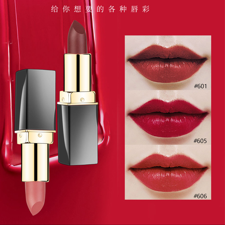 Nayou Nayou Makeup Tiktok Same Lipstick Waterproof Moisturizing Moisturizing Student Lipstick Wholesale One-Piece Delivery