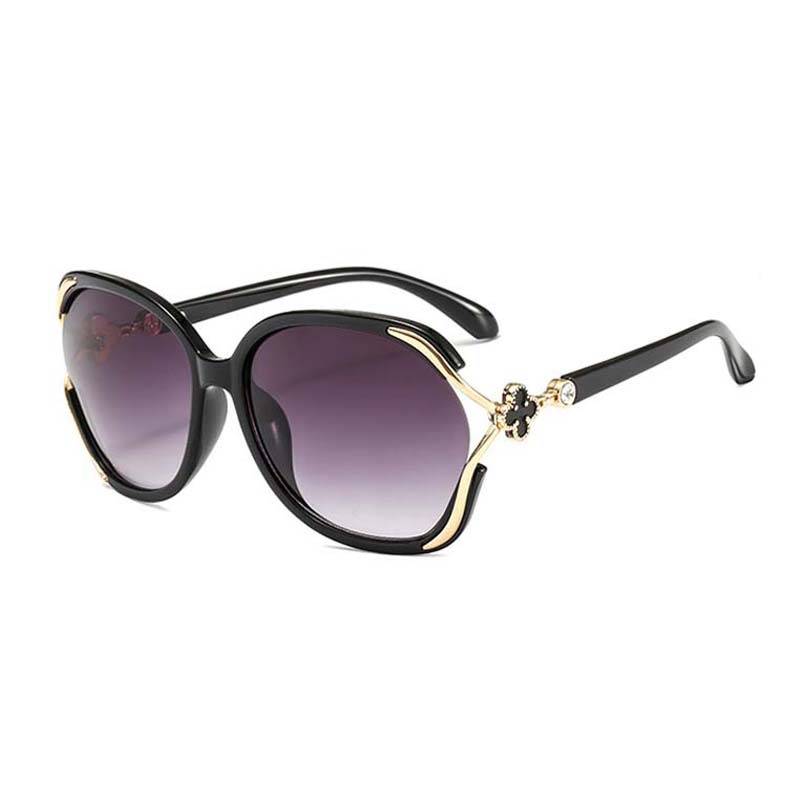 Wholesale New Women's Fashionable Metal Sunglasses Elegant Frame Fashionable Driving Glasses Sunglasses 8847