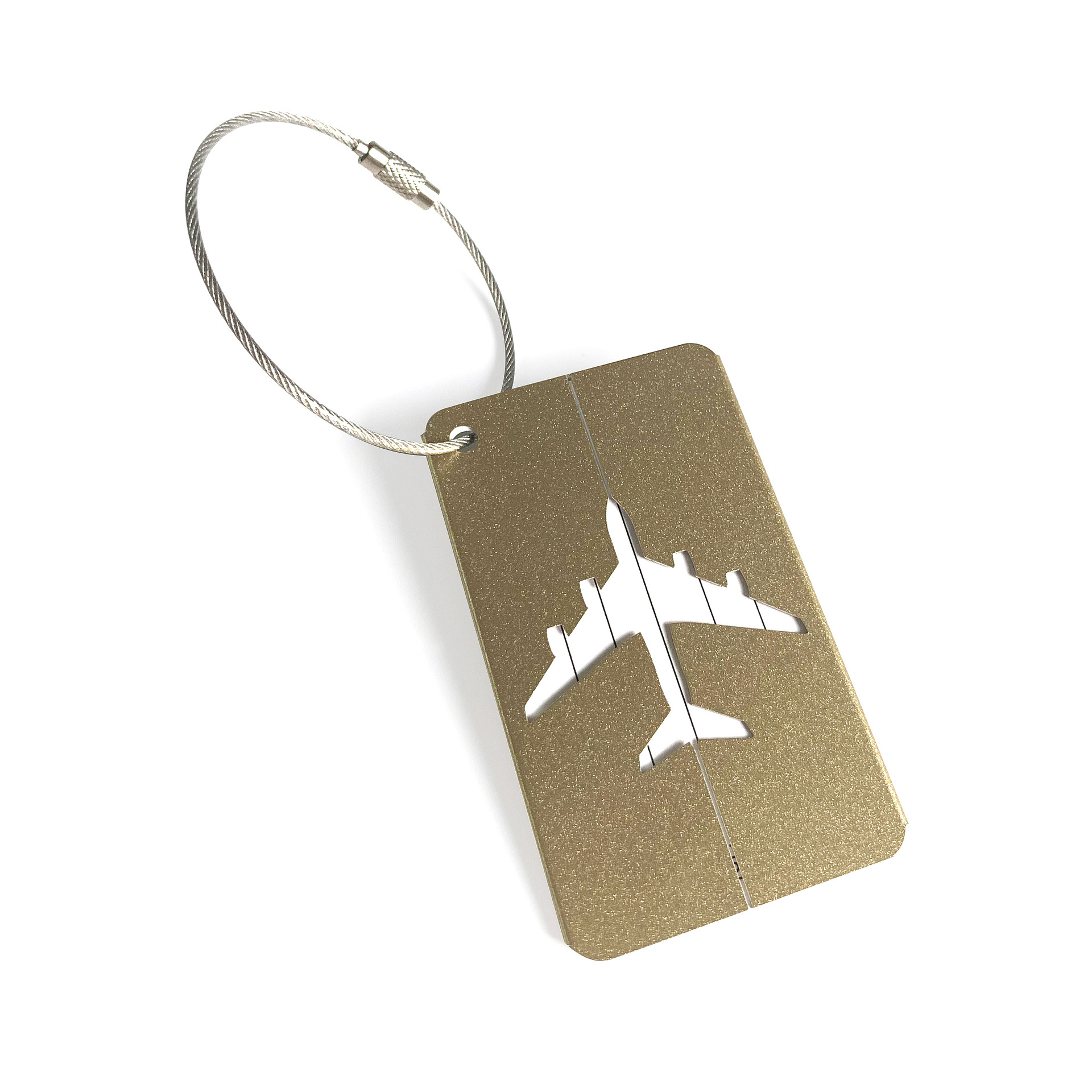 金属行李牌铝合金挂牌防丢失镂空飞机登机牌行李箱包挂件吊牌定制