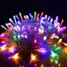 创意满天星LED灯串电池盒彩色串灯婚庆圣诞节日户外LED装饰灯串