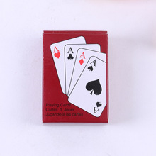 外贸 超小迷你扑克牌 创意纸牌扑克  可爱的小扑克牌 旅行小扑克